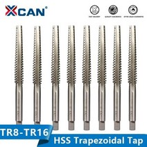XCAN나사 탭 TR891012141618202226 왼손오른손 사다리꼴 기계 플러그 HS, TR12x2+Left Hand