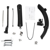 Xiaomi Qicycle EF1 전기 자전거 자전거 자전거 Mudguard 및 Kikstand Tire Splash Fender 지원, 하나, 보여진 바와 같이