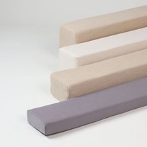 국내생산 페브릭 침대틈새쿠션 침대사이쿠션 대형, 100cm x 10cm, 3cm