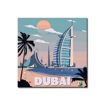 명화그리기 유화 세트 그림 액자 팝아트 도시 DIY, B04_Dubai_두바이
