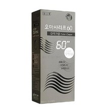 동성제약 염색약 오마샤리프 60초 칼라크림 새치 大대용량 240g 7호 자연스런 흑갈색 1통, 상세페이지 참조, 상세페이지 참조