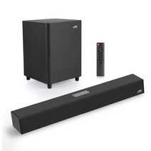 게이밍 사운드바 100w tv soundbar 2.1 블루투스 스피커 5.0 홈 시어터, 우리 플러그