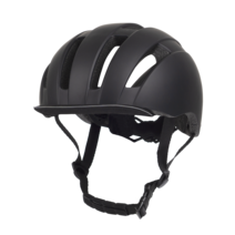 [라이딩헬멧오토바이핼멧경량카본자전거] 아재방 자전거 어반 헬멧, 블랙