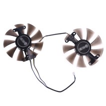 2PCS 87mm GA91S2U GPU VGA 카드 쿨러 팬 팬 팬 팬 팬 팬 팬 1080 1070TI 1070 1060 960 950 듀얼 비디오 카드 교체