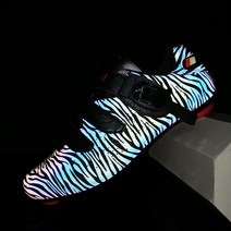 [WHY ENOUGH] 남녀 공용 슈즈 평페달 자전거운동화 신발 스피닝로드, 280, 빛나는 검은 줄무늬