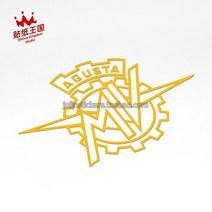 랩핑 데칼 모터 자전거 오토바이 스티커 방수 반사 데칼, 04 YELLOW_02 16x11cm