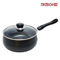 키친아트 쥬노블랙 경질냄비 22cm-편수, 단품없음