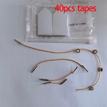 땡기미 땡김이 얼굴경락기구 페이스 리프트 테이프 리프팅 패치 40 개 보이지 않는 v라인 페이스리프트 및, 03 Beige 40pcs per set