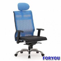 Foryou2990 관리자용 회전의자 도나우 대 올메쉬 발 의자 책상 공부, 오렌지 블랙