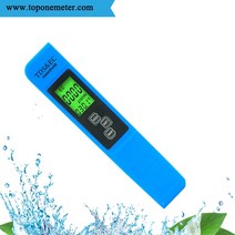 3인 1 TDS EC 미터 온도 테스터 펜 다기능 디지털 수질 물 PPM, 02 blue_01 0.02