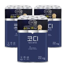 코디 순수 데코 앤 화이트 22m 30롤 X 3개, 1개