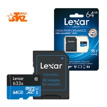 렉사 633x 32GB micro SD카드 정품 고프로 권장메모리, 1개, 렉사 메모리 633x 64GB micro SD카드