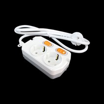 히포라이팅 DSE 개별스위치 2구 멀티탭 16A (국산제조) KS인증 접지제품, 1개, 1.5m