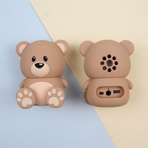 휴대용 블루투스 스피커 미니 귀여운 만화 동물 무선 전화 스탠드 소녀 선물, 곰 스피커