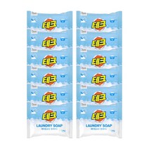 테크 베이킹소다 빨래비누 180G x 12개, 단품