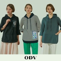 [쇼핑엔티] 23SS ODV 후드티 블라우스 3종