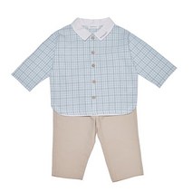 밍크뮤 ( GN)클래식체크상하복 (33170-672-07)