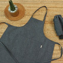 초등학생 주니어 데님 앞치마 팔토시 세트 / 미술 공방앞치마 / 핸드메이드 주문제작