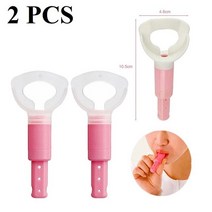 복부 호흡 트레이너 운동 폐 얼굴 호흡기 피트니스 장비 가정용 건강 관리 액세서리 슬리밍 도구, 핑크 2개
