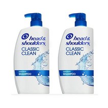 미국직배송 헤드 앤 숄더 Head & Shoulders 샴푸 항비듬 트리트먼트 및 두피 케어 클래식 클린 향 컬러 트리트먼트 컬리 또는 텍스처드 헤어 32.1 floz