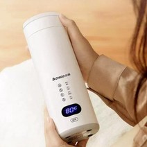 휴대용분유포트 분유 타는 기계 우유 데우기 포트기 온수 자동 일정한 온도, A.화이트[메카니컬 ]