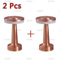 독서등 레트로 장식 램프 바 테이블 커피 식당 호텔 Led 충전 터치 야간 조명 방 책상 침대 머리맡 룸, [03] Copper Colour 2pcs, 03 Copper Colour 2pcs