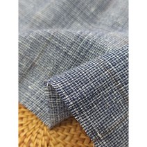 선염체크 리투아니아 린넨 라뜨오네