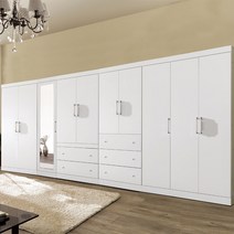 보넬가구 여닫이 옷장 장롱, 1.화이트