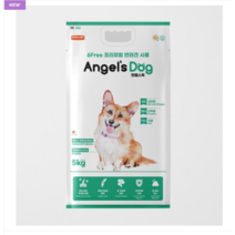 [만땅]엔젤스독 닭고기&연어&프로바이오틱스5kg 전연령 / 강아지사료