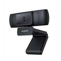 웹 캠 노트북 카메라 가리개 PC 카메라USDOM F640 웹 카메라 풀 HD 100P 자동 초점 화상 회의 웹캠 마이크, 01 Black