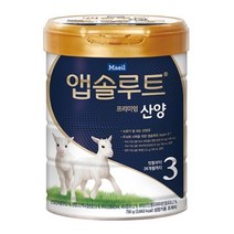 매일유업 앱솔루트 플래티넘 산양 3단계 분유, 750g, 5개