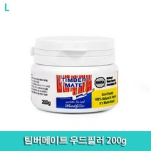 건강-드림_팀버메이트 우드필러 200g 보수용품 균열 다양한조색 착색 다용도 구멍메우기 상도도장 목재용 보수재_rjsrkdemf, 건강_드림-옵션_티크