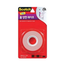 유리선반 악세사리 3M 강력폼 양면테이프 접착력 공장