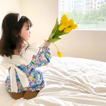 봄날 플라워 백리본 원피스 여아원피스 여아옷 여자아동복 아동원피스 아동의류 봄신상