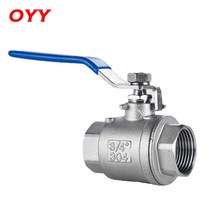 체크밸브 역류방지 암컷 스테인리스 스틸 304 풀 포트 볼 밸브 비닐 핸들 스레드 워터 스위치 DN8 10 15 20 25 32/40 2P, [07] 1