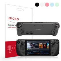 [바보사랑] 밸브 스팀덱 유니스킨 트랙 터치 패드 버튼 세트, 기종선택/필름선택:스팀덱버튼세트/무광_소프트핑크, 상세 설명 참조