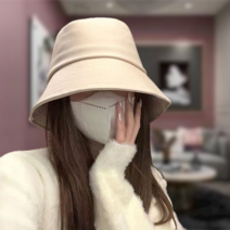 심플 무지 벙거지 모자 MIANGJYUO