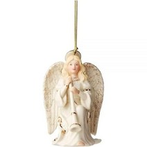 Lenox 2022 빈티지 흔들마 장식 0.45 멀티, Heavenly Angel Horn