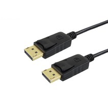 인네트워크 DisplayPort 1.2 M M 케이블 IN-DP12V01, 1개, 1m