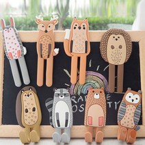 홈앤키즈 애니멀 냉장고 8종 자석 마그네틱 후크 차키 열쇠 마스크 걸이, 1개, 여우