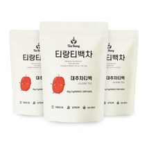 티랑 국내산 대추차 50티백 3봉, 150개, 1g
