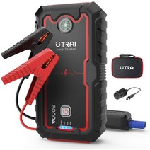 [한국총판] UTRAI Jstar1 자동차 점프스타터 16000mAh용량 2000A시동전류 12V 차량용 오토바이 점프스타트