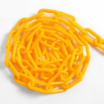 25M 주차장 플라스틱 사슬 체인 주차금지 바리케이트