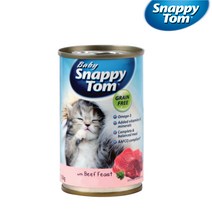 새로운 미트 베이스의 베이비 스내피톰 파테(무스타입) 비린내 없음 캣 베이비 소고기 150g x 15개(1박스)