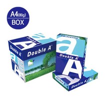 더블에이 A4 80g 복사용지 500매X5권 1박스 2500매, 본상품선택