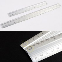 가벼운 알루미늄자 30cm 20cm 자 눈금자 인치자 커팅자 직선자 공시생 문구용 사무용 인치센치자 재단용자 막대자