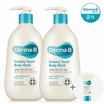 더마비 크리미 터치 바디워시 400ml 1+1+견본3종, 1