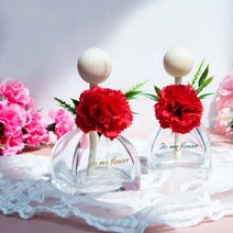차량용 디퓨저 자동차 플라워 방향제 시리즈 고급 새차 선물, 코튼블라썸