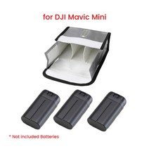 드론 보관 가방 미니 SE 방폭 배터리 안전 가방 보호 케이스 매빅 2 액세서리, 06 B three batteries