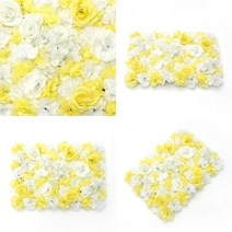 라온지니 조화 꽃벽 60X40CM 플랜트월 웨딩포토존 조화장식